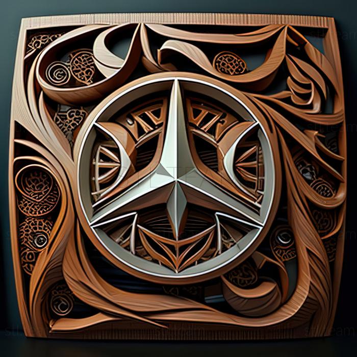 3D модель Mercedes Benz S (STL)